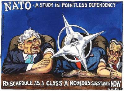 Работать над имиджем НАТО