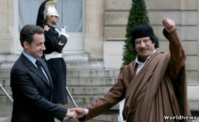 Мёртвый Каддафи дотянулся до Саркози.
