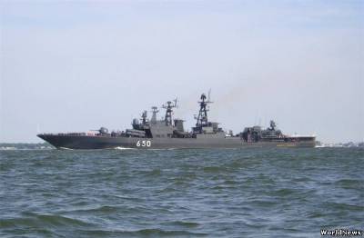 Начались крупномасштабные учения ВМФ России