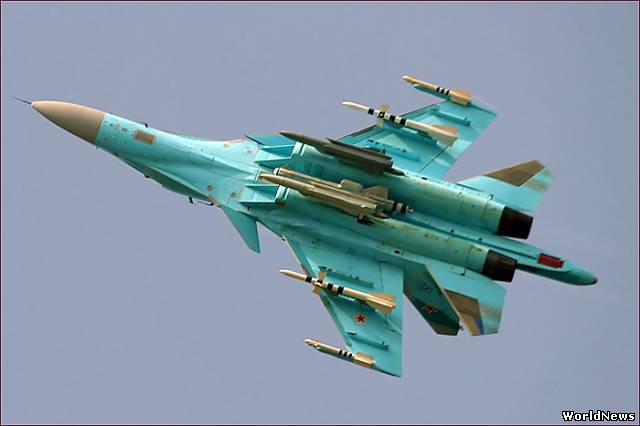 Первая эскадрилья Су-34 поступила на вооружение российской армии