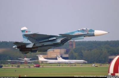 Первая эскадрилья Су-34 поступила на вооружение российск...